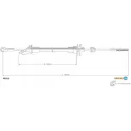 Трос сцепления ADRIAUTO 45.0125 4U0T J 1436981050