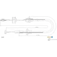 Трос сцепления ADRIAUTO 45.0137 Seat Cordoba 4 7P1I