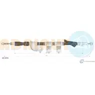 Трос ручника ADRIAUTO Subaru Impreza (GD, GG) 2 2000 – 2007 WZA76 W 46.0204