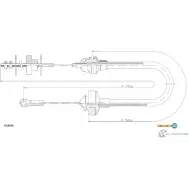 Трос сцепления ADRIAUTO LQB 7U 47.0100 Skoda