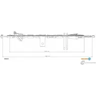 Трос ручника ADRIAUTO T2 B7LL 48.0217 Suzuki Vitara (FT, GT, ET) 2 Кроссовер 1.6 i 16V AWD (ET. TA02. SE416) 97 л.с. 1990 – 1998