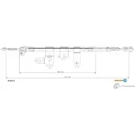 Трос ручника