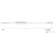 Трос ручника ADRIAUTO 52.0272.1 D2VF TDK 1436983997