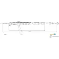 Трос ручника