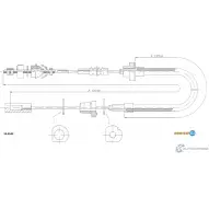 Трос сцепления ADRIAUTO 55.0145 1436981138 Y49 C9