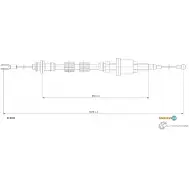 Трос сцепления ADRIAUTO 1436981154 64AZ L4 57.0102