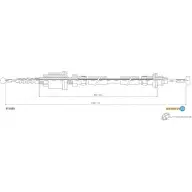 Трос сцепления ADRIAUTO 2W AI2S 1436981155 57.0103