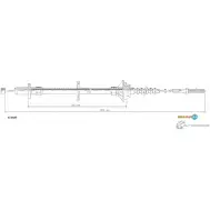 Трос сцепления ADRIAUTO 57.0107 1436981161 A Q0HW90