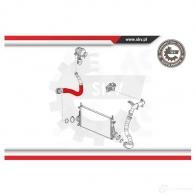 Патрубок интеркулера ESEN SKV 1437404582 1GW 2NP 43skv088 - Изображение 4