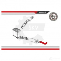 Патрубок интеркулера ESEN SKV 8HHX B4 1424797522 24skv732 5901947361658 - Изображение 4