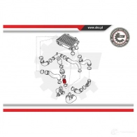 Патрубок интеркулера ESEN SKV 5901947334089 TJ QDG7 4393969 24skv092 - Изображение 3