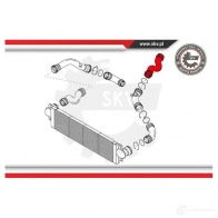 Патрубок интеркулера ESEN SKV ZS VLG3 5901947334140 24skv098 4393975 - Изображение 3