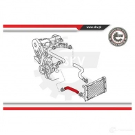 Патрубок радиатора, шланг ESEN SKV 1438006174 43skv704 P63 0U6C - Изображение 4