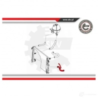 Патрубок радиатора, шланг ESEN SKV 5901947356593 WE 20G 24skv304 1424912091 - Изображение 4