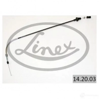 Трос газа LINEX 142003 2X QE2 1437570152