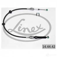 Трос коробки передач МКПП LINEX KKBZ3I C 144442 1437570415