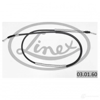 Трос ручника, стояночного тормоза LINEX 1437571491 030160 F T4T7