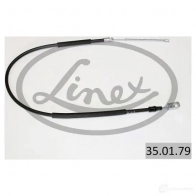 Трос стояночного тормоза LINEX 350179 2S9 266M 1437571971