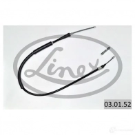 Трос стояночного тормоза LINEX 030152 1437571976 IL FBPC