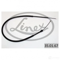 Трос стояночного тормоза LINEX 1437571840 L 19BZV 350167