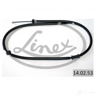 Трос стояночного тормоза LINEX NMX 8V8 1437572419 140253