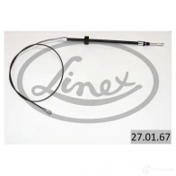 Трос стояночного тормоза LINEX 270167 1437572046 XR373 K1