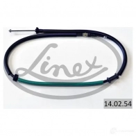Трос стояночного тормоза LINEX 1437572421 4Z C7F 140254