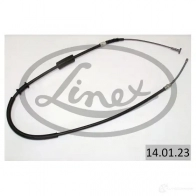 Трос стояночного тормоза LINEX 140123 1437572429 O SPMF