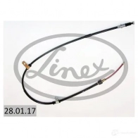 Трос стояночного тормоза LINEX YS BNU 280117 1437571609