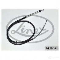 Трос стояночного тормоза LINEX Q9D O2X 1437572262 140240