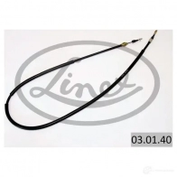 Трос стояночного тормоза LINEX KKC 80 030140 1437571765