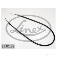 Трос стояночного тормоза LINEX 1437572585 706 LX 350158