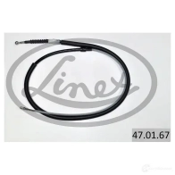 Трос стояночного тормоза