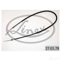 Трос стояночного тормоза LINEX RB3 GP 270178 1437572745
