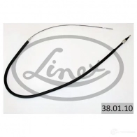 Трос стояночного тормоза LINEX R 5EHFCT 380110 1437571987