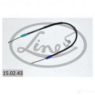 Трос стояночного тормоза LINEX 1437572765 FQ5 6V 150243