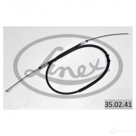 Трос стояночного тормоза LINEX 350241 VPKO 7S1 1437572750