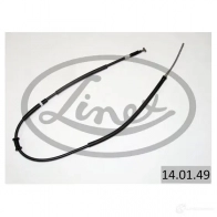 Трос стояночного тормоза LINEX 1437572921 13EX 9F8 140149