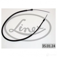 Трос стояночного тормоза LINEX 350124 M0LHM2 G 1437571700