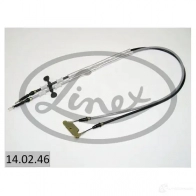 Трос стояночного тормоза LINEX RS 2OD2 1437572036 140246
