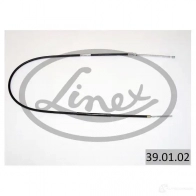 Трос стояночного тормоза LINEX 390102 1437571769 OD8 QM7