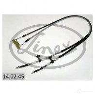 Трос стояночного тормоза LINEX 1437572073 140245 7PR VCIF
