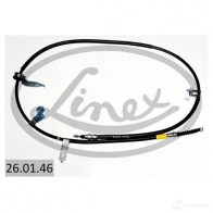 Трос стояночного тормоза LINEX 1437572220 260146 H1A5O J2