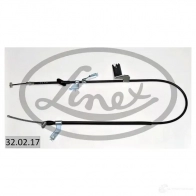 Трос стояночного тормоза LINEX 320217 1437572455 RM TPP