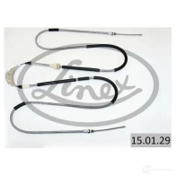 Трос стояночного тормоза LINEX UJPW 54G 1437572440 150129