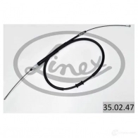 Трос стояночного тормоза