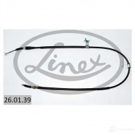 Трос стояночного тормоза LINEX 260139 DW426 9B 1437572287