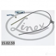 Трос стояночного тормоза LINEX 150259 F WBN9I 1437572711
