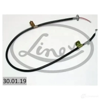 Трос стояночного тормоза LINEX 300119 1437572630 KKYXO WV