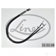 Трос стояночного тормоза LINEX C14X 91 1437572624 320208